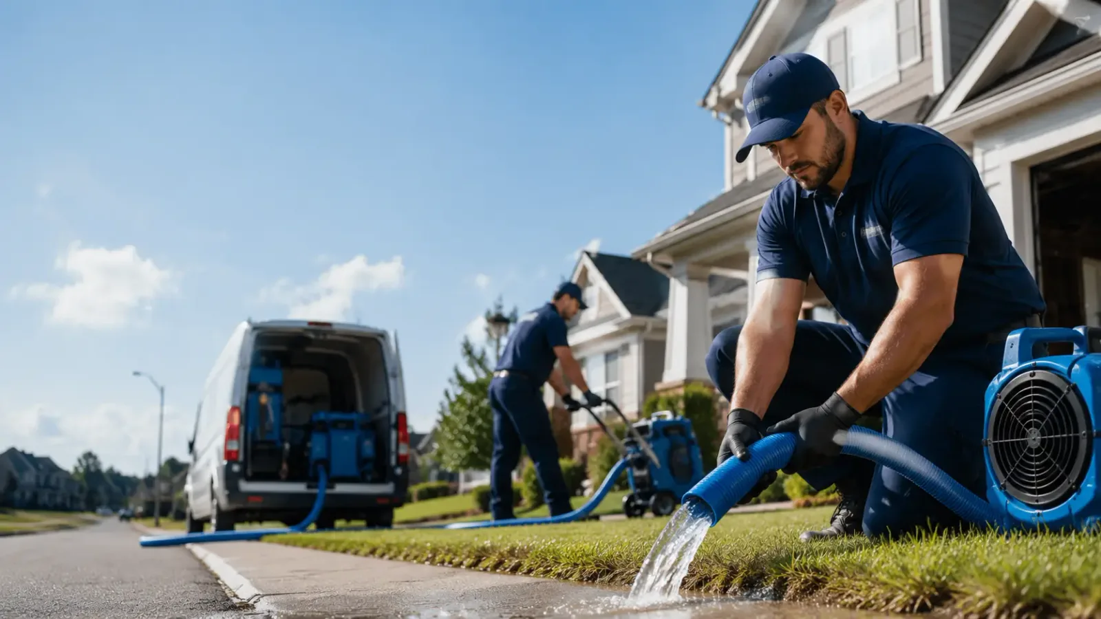 Flood Damage Restoration in Hedrick, IA